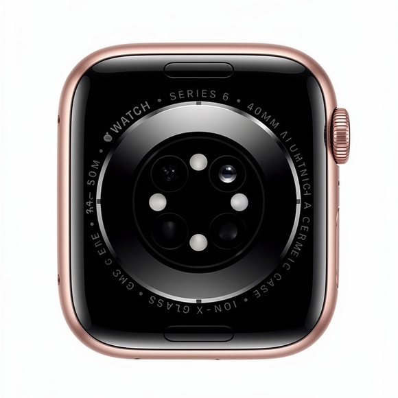 Apple 6 Smartwatch - Black and Gold - Picture 2 of 5